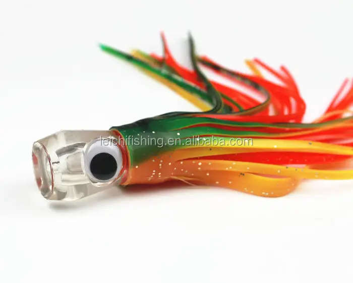 Plastic Head 1oz 3d Eyes Fishing Trolling Lure Buy Trolling Lure,Soft