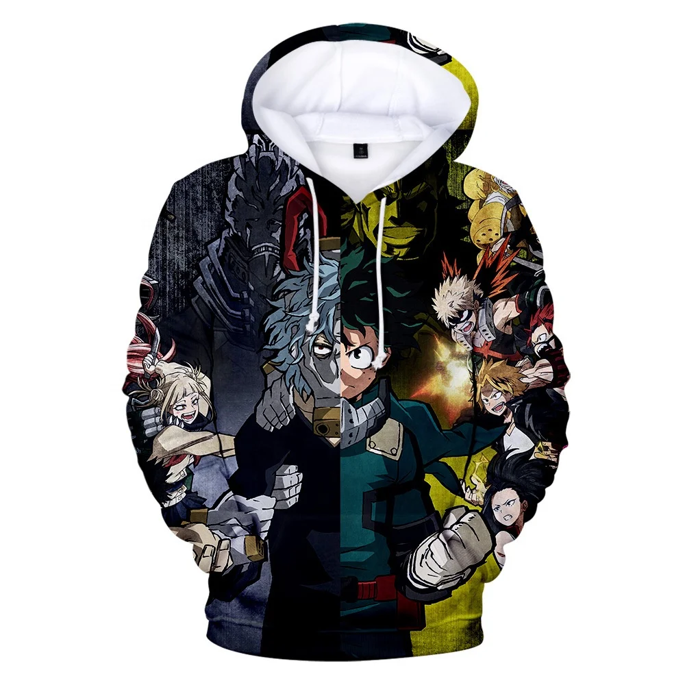

Fitspi Brand Oem Fashion Hoodie Sweatshirt 3d Cartoon Anime Sublimation Oversized Hoody Casual Cool Hoodie For Amazon, Csutomized