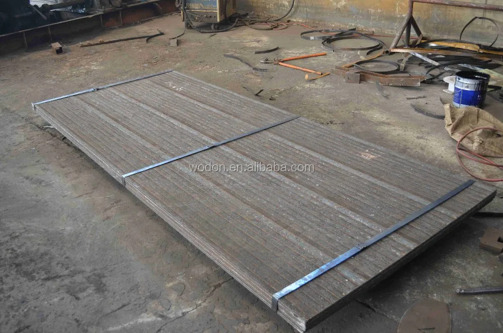 Wodon chromium carbide hardened steel plate with super wear resistance