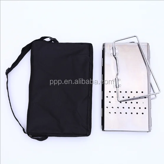 
NEW Arrival Mini Stainless Steel Folding Camp Stove 