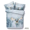 Siberian Snow Eagle Owl 3d bed sheet