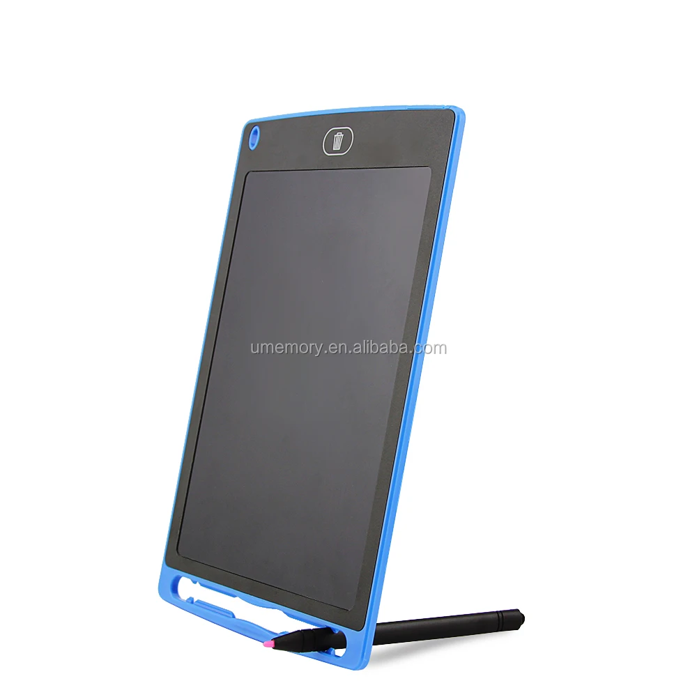
ABS Plastic Made Reusable Writing Tablet with Memory LCD Writing Pad Digital Notepad for Students 