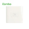 UK PC Single Telephone/TV/Computer/LAN Plug