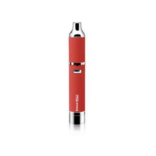 

100% Original 1100mAh Yocan wax pen Yocan evolve plus with dual coils, Silver;black;red;blue;orange