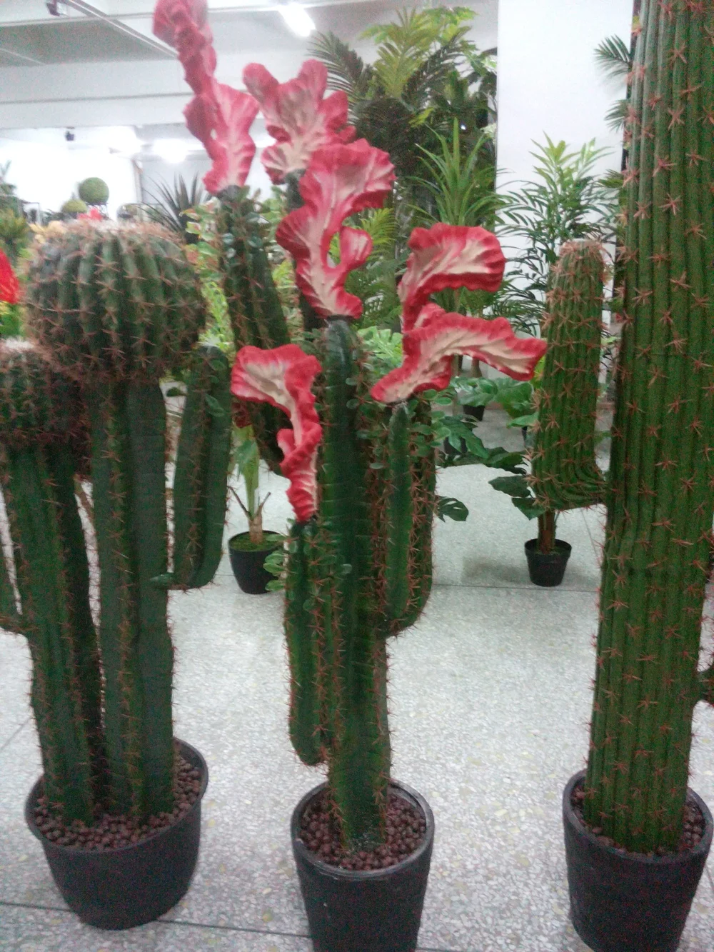 yafei artificial hot sale plastic cactus plant - buy