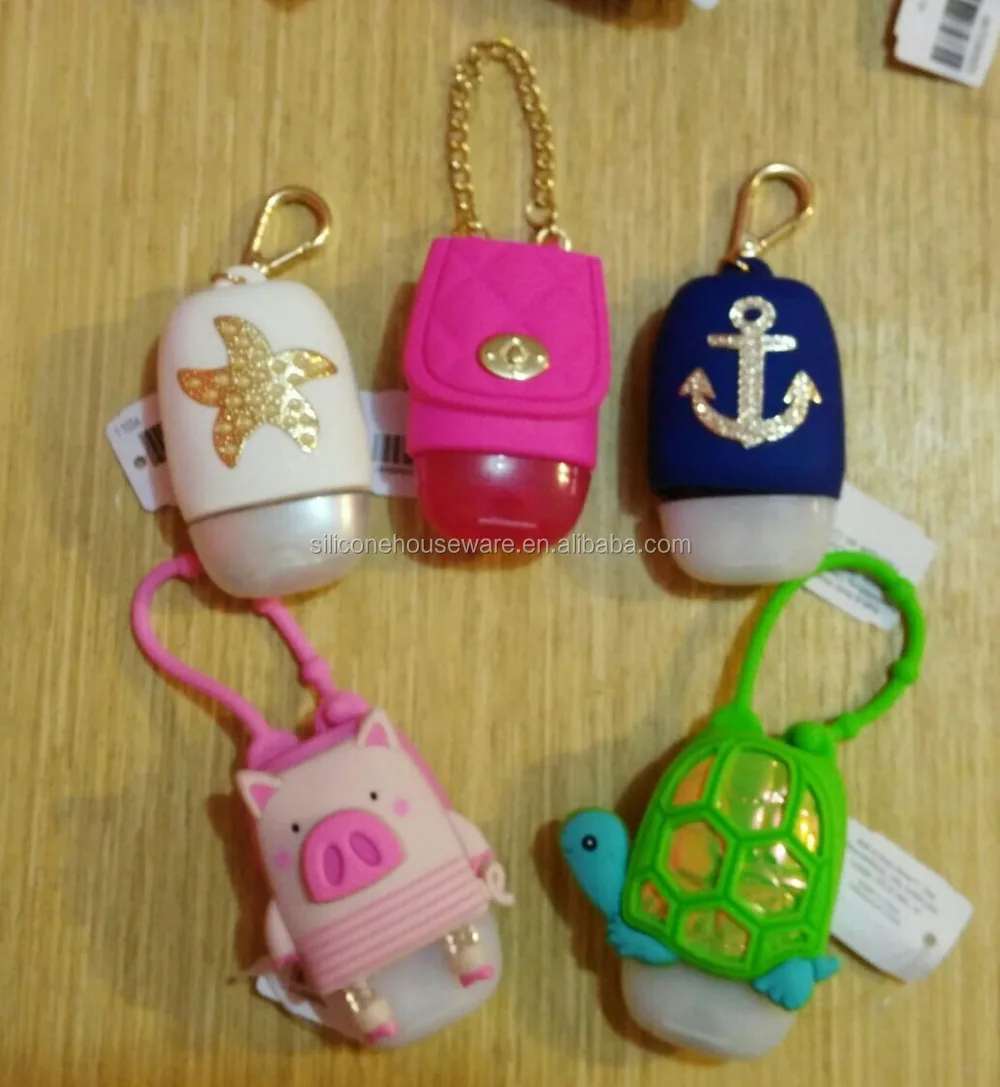 silicone gift items bbw 3d animal shape hand sanitizer pocket bath and body works new hand sanitizer shape