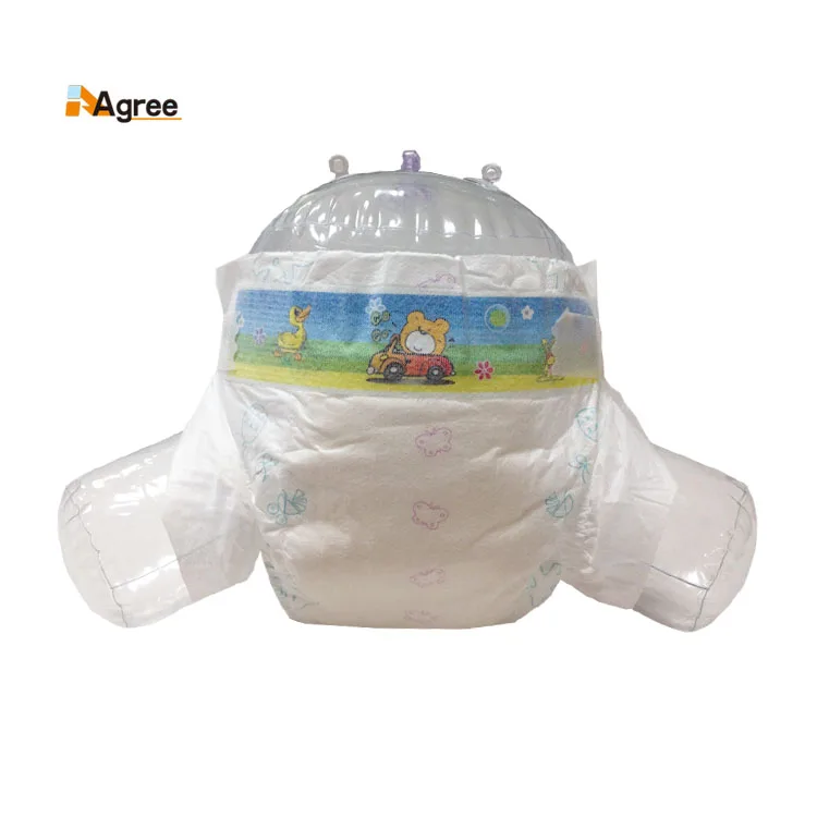 Wholesale High Quality Breathable Surface Grade A Disposable Baby Diaper