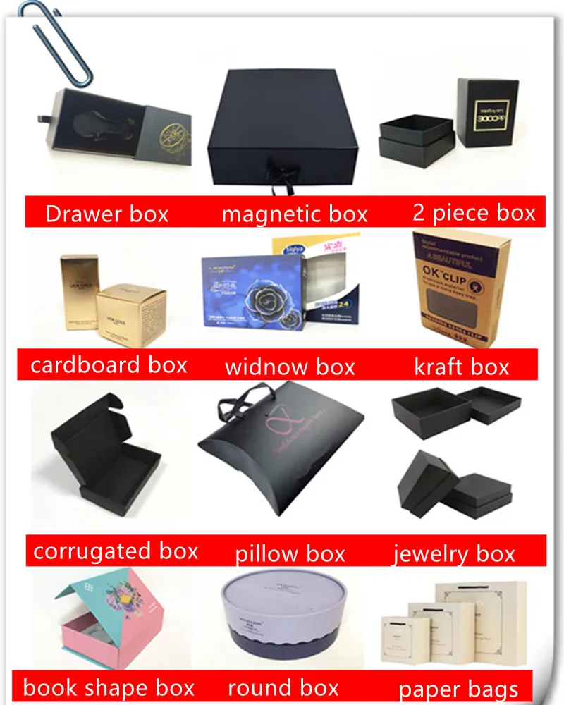 Custom Dimensions Cardboard Paper High Quality Ribbon Closure Wholesale Gift Packaging Rigid A4