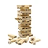 Kindergarten Wood Building Blocks Stacking Board Games