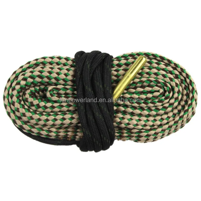 

Funpowerland 7.62mm Bore Snake Gun sling Bushes Rifle Boresnake Gun Rifle Cleaner Pistol Guns 30 Cal .308Cal, Same as the pictures