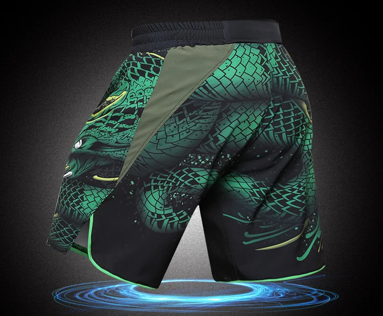 Wholesale Jiu Jitsu Clothing Full Sublimated MMA Fighting Shorts 