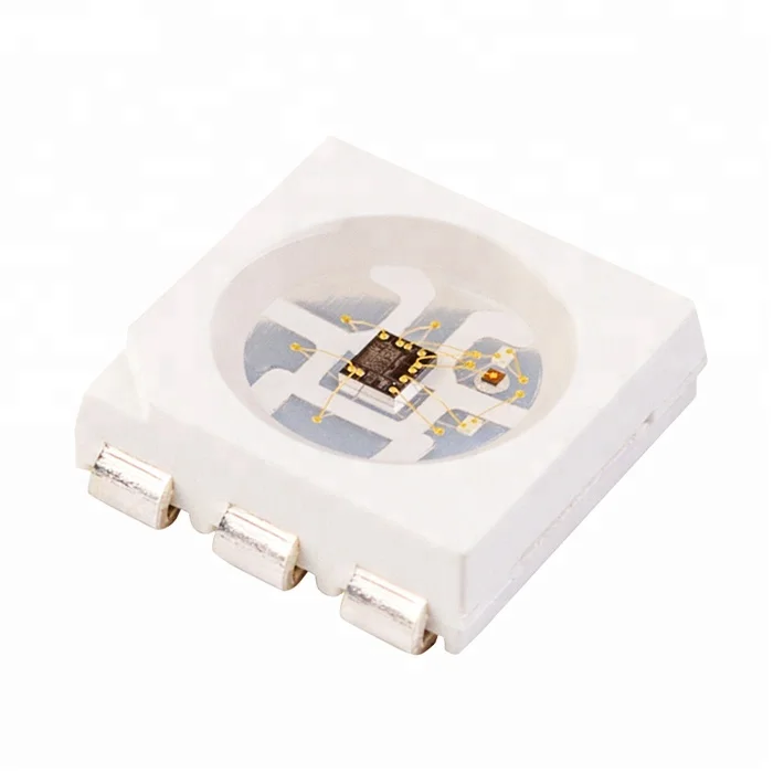 8 Pins Sk6812 Ws2812 Ws2811 IC Buit-in  5v 12v 0.25W 5050 RGB SMD LED Chip