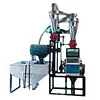 low price automatic wheat flourmillplant/easy to operate horizontal flour mill/corn grits making machine
