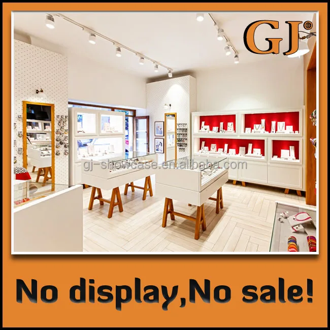 Gabinete de la joyería de moda moderna para exhibición de la joyería