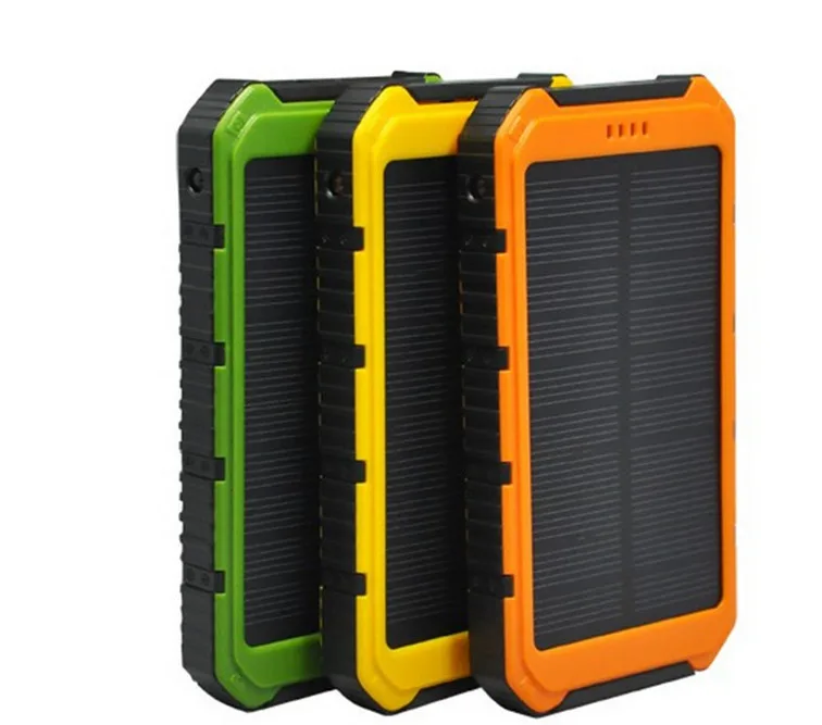 

Alibaba Best Seller Factory Price Portable Waterproof Solar powerbank 10000 mah Wholesale