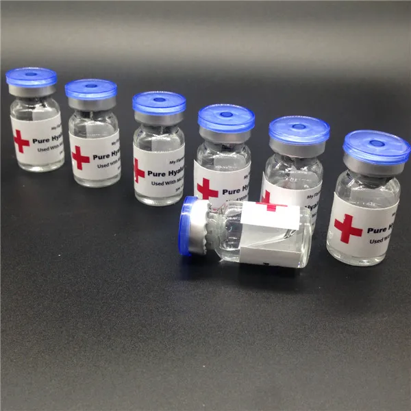 

7vials mesotherapy hyaluronic acid hydro lifting for skin care, Transparent