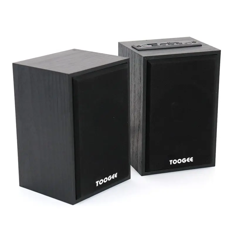 Wooden Material Free Sample 2.0 Channel Multimedia Speaker