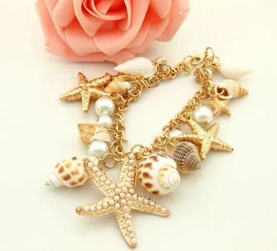 

Marine element Pearl Exquisite cute bracelet2018, N/a