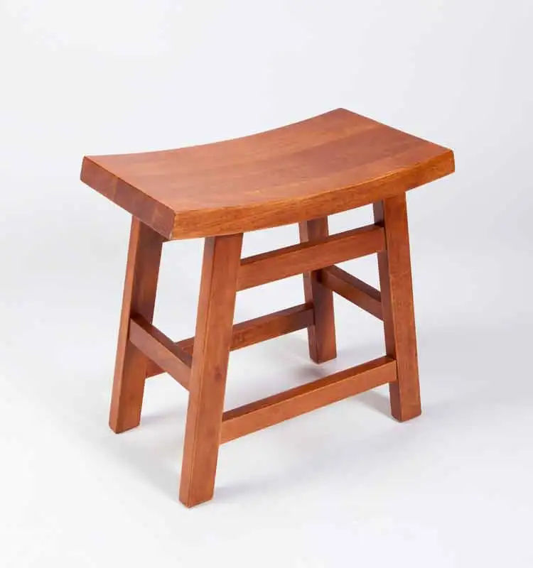 customized wooden stool special design bar stool oak wood made