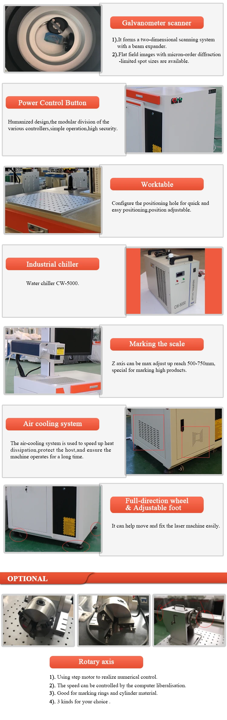 Desktop uv fiber laser marking machine price