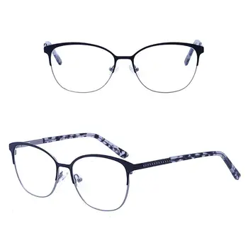 rimless designer eyeglass frames