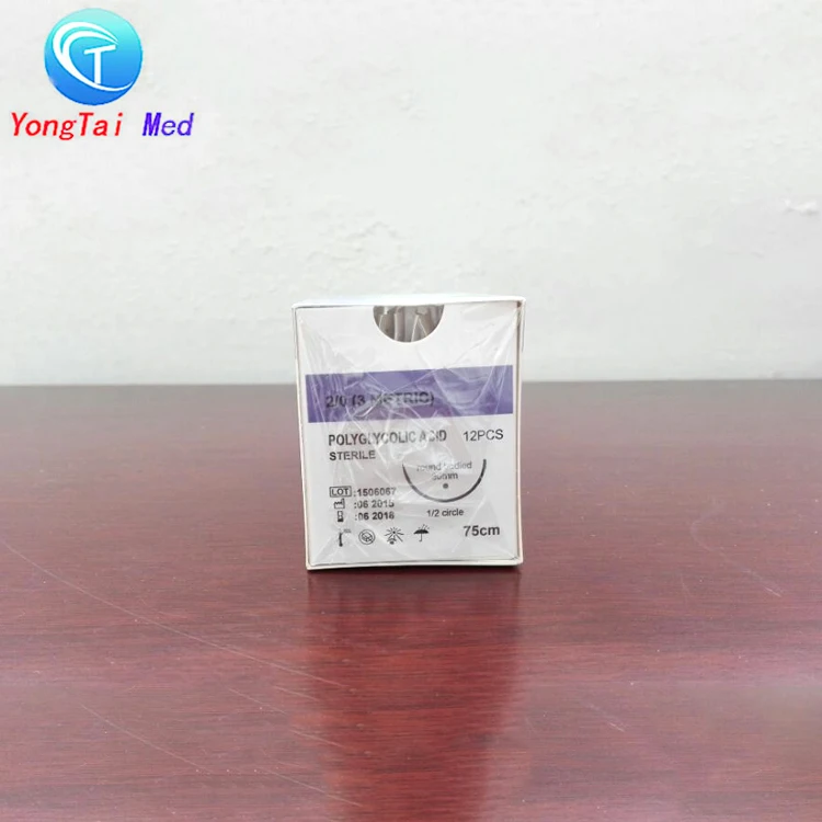 Cheap hot sales medical sutures surgical pga sutures