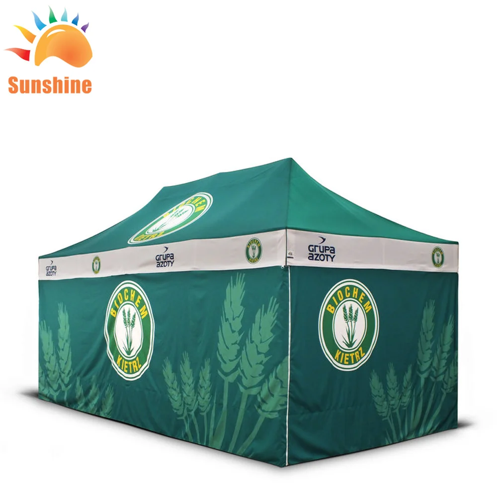 

10x20ft Pop up tent gazebo tent Aluminum frame 40mm with 4 full walls, All colour