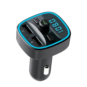 AGETUNR T25 Bluetooth 5.0 Car FM Transmitter USB Charger