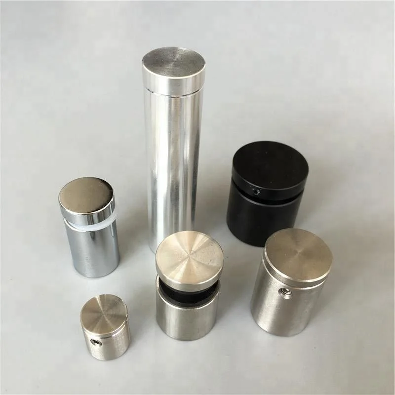 Manufacturer Aluminum Anodized Glass Standoffs,Sign Standoffs For