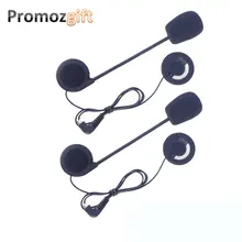 2 PCS Earphones Accessory for FDC-VB Celular Moto BT Bluetooth Motorcycle Interphone Helmet Intercom Headset