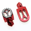 High performance top sale CNC machined aluminum alloy off road part pit dirt bike pegs fits CRF230