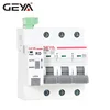 GEYA Din Rail 10KA MCB with Remote Control Function Auto Reset Miniature Circuit Breaker AC220V C60n Circuit Breaker MCB