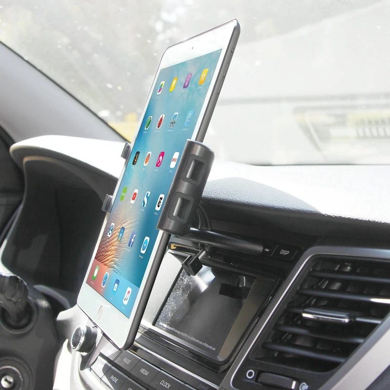 Universal Car CD Slot Mount Holder Adjust Compatible with 7.9-9.7inch Stand For GPS Cell Phone Tablet Mobile phone Holder