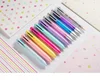Promotional 6 color multi-function Press type plastic ballpoint pen