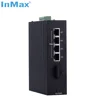 5 port PoE gigabit switch 1000m poe transceiver with 1 fiber port 4port Tx port