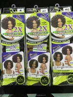 

Hot-sale JANET CROCHET 2X BOUNCE TWIST BRAIDS ,2X Thickness 2strands in one 18" 80gram ,flame retardant