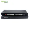 16 Channel HD CVI TVI AHD Video Fiber Transmitter 720P960P Coaxial HD Cameras Fiber Optic Transmitters
