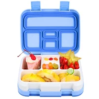 

Durable Leak Proof Bento Box for Kids BPA-Free 5-Compartment School Lunch Box Upgraded Toddler Lunch Container with Spoon
