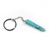 Turquoise Pointy Keychain, Natural Stone Keychain, Crystal Keyring
