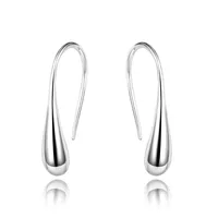 

Hot sale Women's Piercing Earrings fancy Teardrop Earrings 925 Sterling Silver earrings jewelry