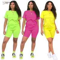 

*GC-86970914 2020 new arrivals Wholesale African women sexy custom made sport set short set track suit biker short sets