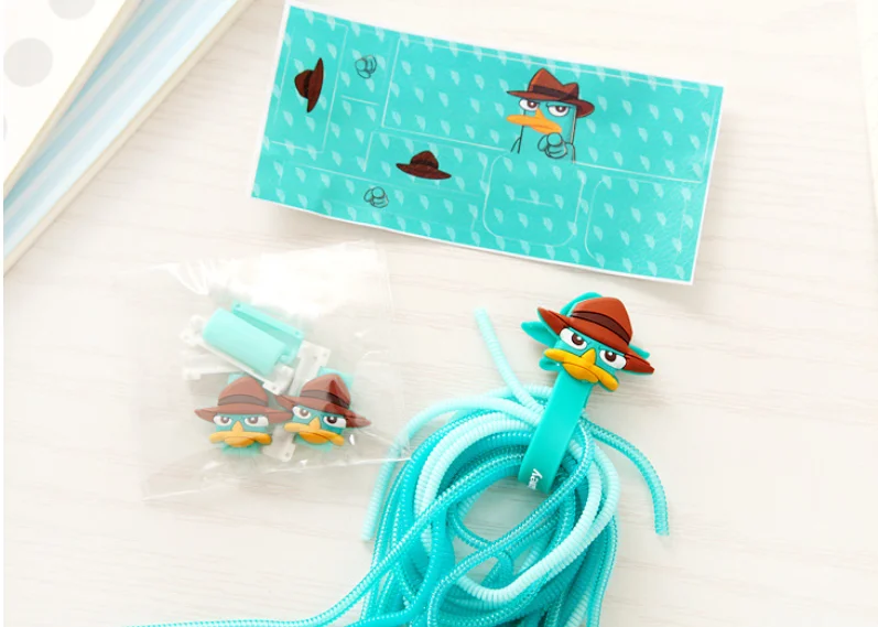 with high quality charger cute cartoon coaxial protector usb cable - ANKUX.COM
