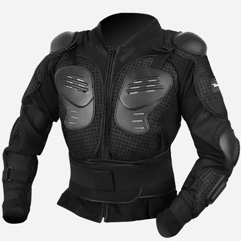 

Armor Jacket Back Support Motorcycle & Auto Racing Wear, Black