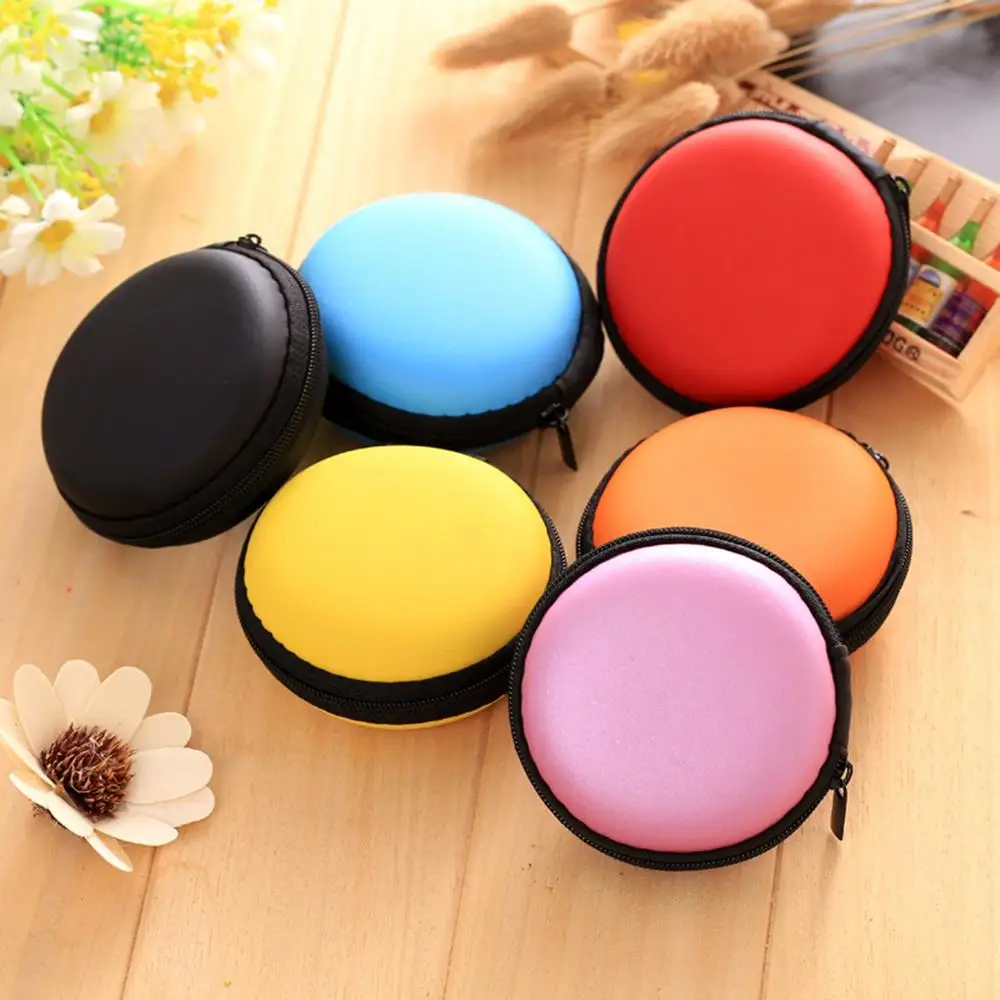 

Free Ship Colorful SD Hold Case Storage Carrying Hard Bag Box for Earphone Headphone Earbuds Memory Card Storage