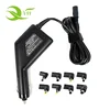 Factory direct sale 90w universal laptop Car charger 15V-20V 8 different tips compatible with different computer