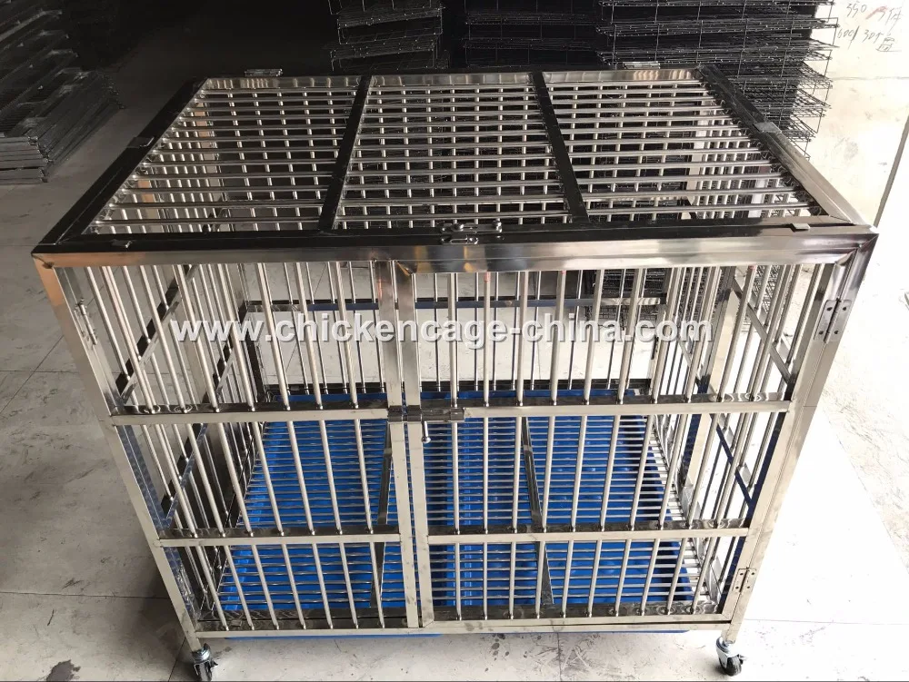 stainless steel dog cage 11