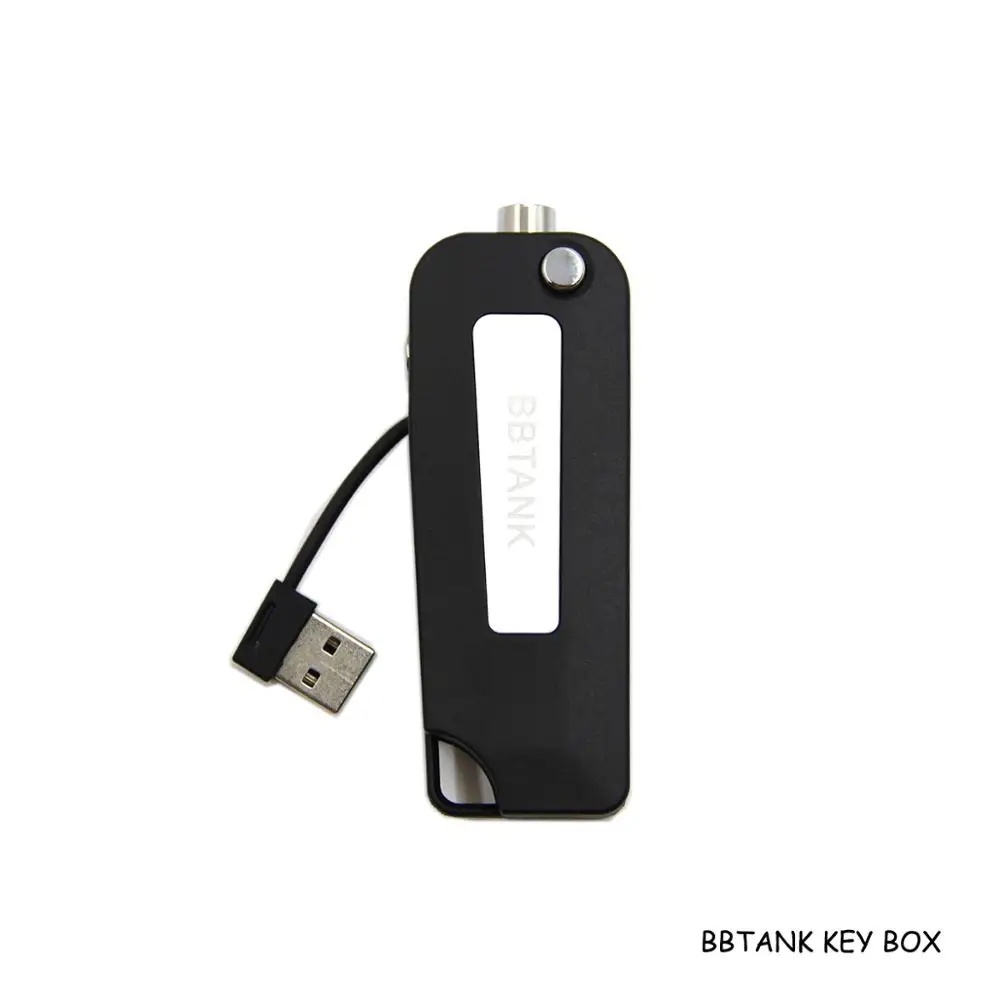 

China wholesale market BBtank o pen vape preheat key box battery 350mAh, Silver/customized