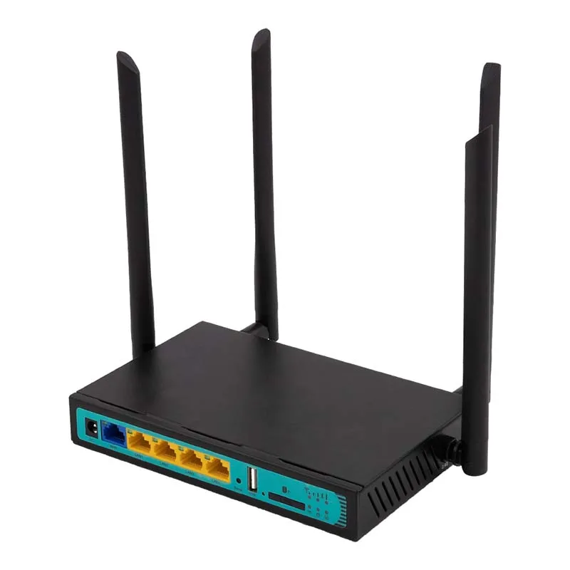 

300Mbps wifi 4g lte cpe QCA9531 internet router and modem wireless router with sim card, Black