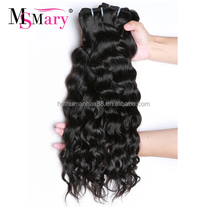

Hot Selling Indian Deep Wave Virgin Hair Wholesale Indian Remy Human Hair Bundles Weave Manufacturers, Natural color #1b