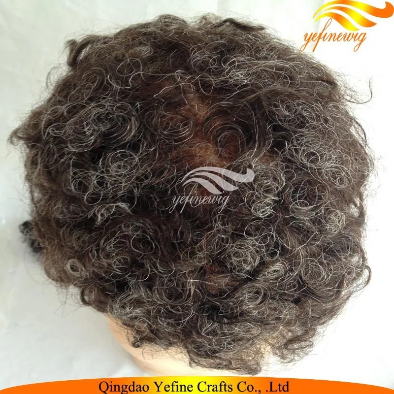Wholesale Grey Curly Hair Men Wig Swiss Lace Toupee Buy Swiss Lace Toupee Curly Hair Men Wig Grey Hair Men Toupee Product On Alibaba Com